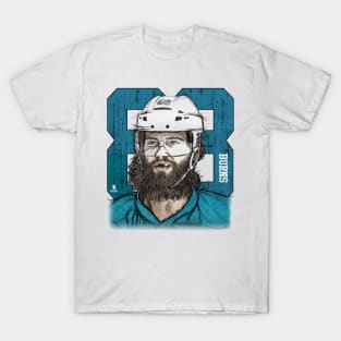 Brent Burns Seattle Sketch 88 T-Shirt